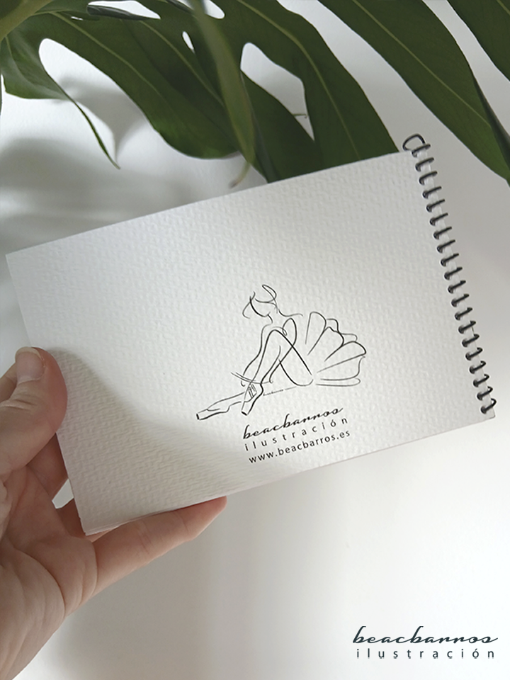 libreta bailarina 7 b